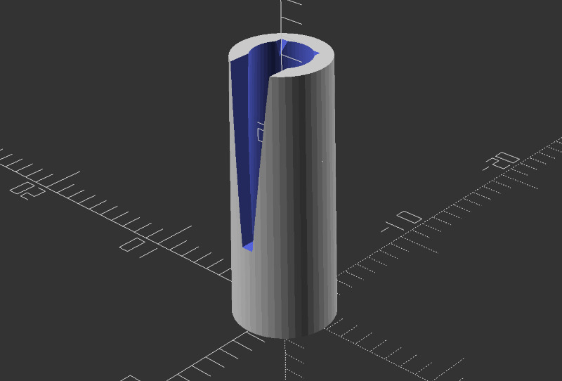 Tällä yksinkertaisella "putkitulpalla" sai kuin saikin melko hyvin säädettyä pikkuletkun päästä tulevan veden määrää ja suuntaa