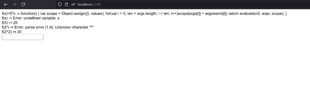 Ensimmäinen "käyttöliittymä"